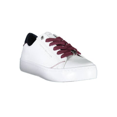 Zapatillas de cuero blancas Tommy Hilfiger