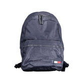 Mochila de poliéster azul Tommy Hilfiger