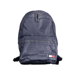 Mochila de poliéster azul Tommy Hilfiger