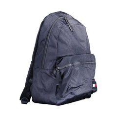 Mochila de poliéster azul Tommy Hilfiger