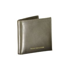 Cartera de cuero verde de Tommy Hilfiger
