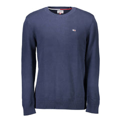 Suéter de algodón azul Tommy Hilfiger