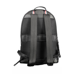 Mochila de poliéster negra Tommy Hilfiger