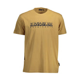 Camiseta de algodón beige de Napapijri