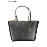 Bolso de mano Ralph Lauren de polietileno negro