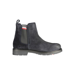 Bota de poliéster azul Tommy Hilfiger