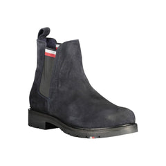 Bota de poliéster azul Tommy Hilfiger