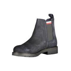 Bota de poliéster azul Tommy Hilfiger