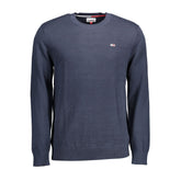 Suéter de algodón azul Tommy Hilfiger