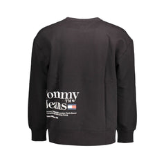 Suéter de algodón negro de Tommy Hilfiger