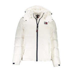 Chaquetas y abrigos de poliéster blancos de Tommy Hilfiger