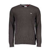 Suéter de algodón negro de Tommy Hilfiger