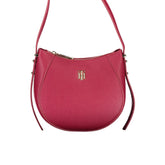 Bolso de mano rojo de polietileno Tommy Hilfiger