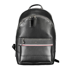Mochila de poliéster negra Tommy Hilfiger