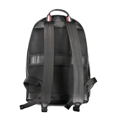 Mochila de poliéster negra Tommy Hilfiger