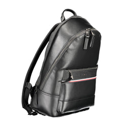 Mochila de poliéster negra Tommy Hilfiger