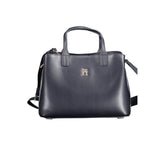 Bolso de polietileno azul Tommy Hilfiger