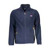 Suéter de poliéster azul de Noruega 1963