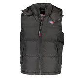 Chaqueta de poliéster negra Tommy Hilfiger