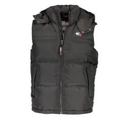Chaqueta de poliéster negra Tommy Hilfiger