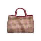 Bolso de mano de algodón rojo Tommy Hilfiger