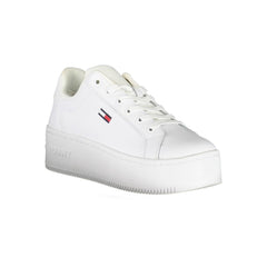 Zapatillas blancas de poliéster de Tommy Hilfiger