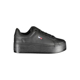 Zapatillas Tommy Hilfiger negras de poliéster