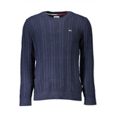 Suéter de algodón azul Tommy Hilfiger