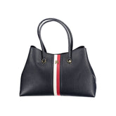 Bolso de polietileno azul Tommy Hilfiger