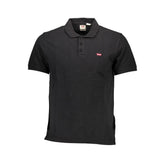 Polo de algodón negro de Levi's