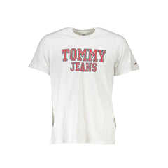Camiseta blanca de algodón Tommy Hilfiger