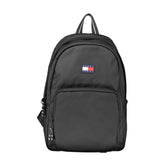 Mochila de poliéster negra Tommy Hilfiger