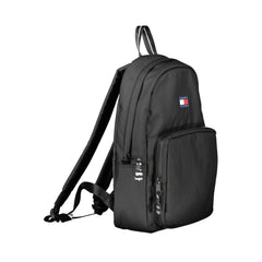 Mochila de poliéster negra Tommy Hilfiger
