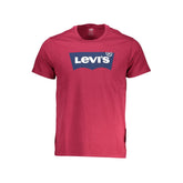 Camiseta roja de algodón de Levi's