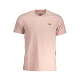 Camiseta de algodón rosa de Levi's