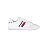 Zapatillas blancas de poliéster de Tommy Hilfiger
