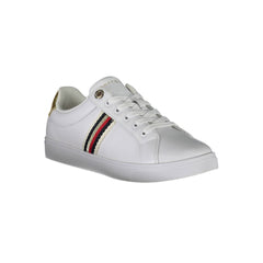 Zapatillas blancas de poliéster de Tommy Hilfiger
