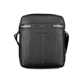 Bolso de hombro de polietileno negro de Tommy Hilfiger