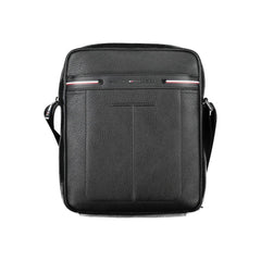 Bolso de hombro de polietileno negro de Tommy Hilfiger