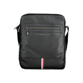 Bolso de hombro de polietileno negro de Tommy Hilfiger