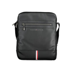 Bolso de hombro de polietileno negro de Tommy Hilfiger