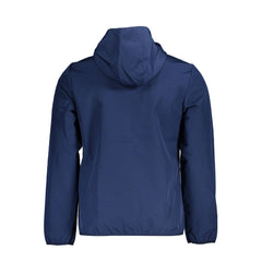 Chaqueta de poliéster azul de Noruega 1963