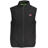 Chaqueta de poliéster negra de Noruega 1963