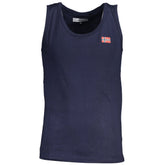 Camiseta de algodón azul de Noruega 1963