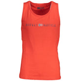 Camiseta de algodón roja de Noruega 1963