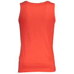 Camiseta de algodón roja de Noruega 1963