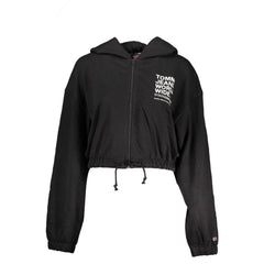 Suéter de algodón negro de Tommy Hilfiger