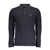 Polo de algodón azul de Hugo Boss