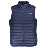 Chaqueta de poliéster azul de Noruega 1963