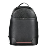 Mochila negra de polietileno Tommy Hilfiger